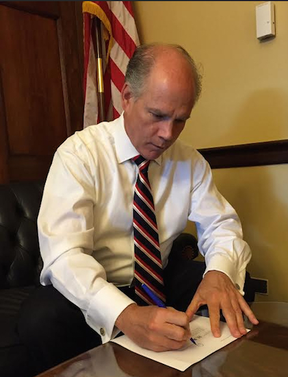 U.S. Rep. Dan Donovan says the package of bills he voted for will make the Internal Revenue Service more accountable to the public. Photo courtesy of Donovan’s office