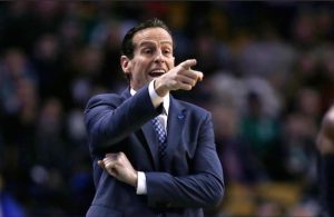 Long Island native Kenny Atkinson will be the sixth head coach of the Nets since their move into Brooklyn back in 2012. That is, once the Atlanta Hawks are eliminated from the ongoing NBA playoffs. AP photo