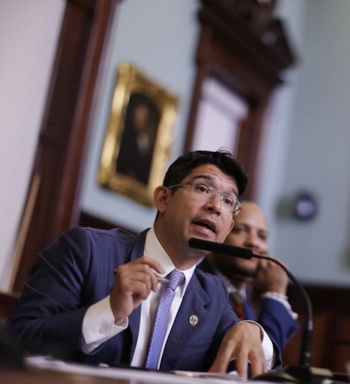 Councilmember Carlos Menchaca says his constituents turned out in droves to vote in the participatory budget process. Photo courtesy of Menchaca’s office