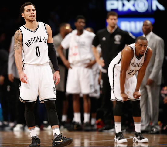 The Nets had to be relieved when it was over as their 10th consecutive loss brought a close to the fourth-worst season in franchise history Wednesday night at Downtown’s Barclays Center. AP photo