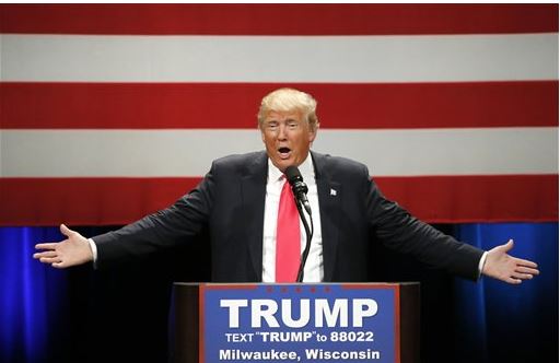 Donald Trump has won the New York primary. AP photo