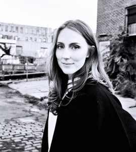 Author Moira Weigel is pictured near the Gowanus Canal. Photo: Joni Sternbach
