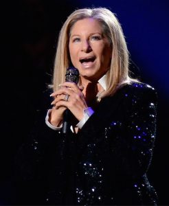 Singer Barbra Streisand performs at Barclays Center in Brooklyn. Streisand is launching a multiple-city tour this summer that will include a two-night affair in Brooklyn. Photo by Evan Agostini/Invision/AP, File