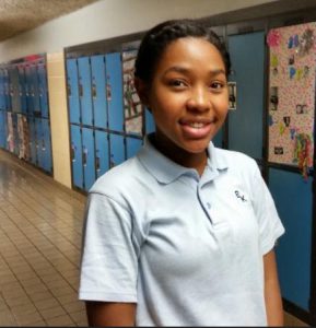Autumn Bernard is looking forward to working at Maimonides Medical Center this summer. Photo courtesy of Bishop Kearney High School