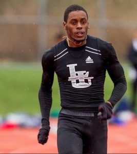 LIU-Brooklyn grad student Brendon Rodney won the bronze medal and grabbed First Team All-America honors at last weekend’s NCAA Outdoor Track and Field Championships in Eugene, Oregon. Photo courtesy of LIU-Brooklyn Athletics