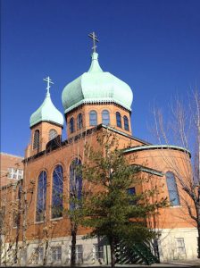 The Russian Orthodox Church of the Holy Trinity is one of the many historic buildings of East New York. Eagle photo by Lore Croghan