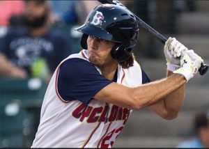 Gene Cone made a strong professional debut in Brooklyn Tuesday night, driving in three runs to help the Cyclones top the visiting Tri-City ValleyCats, 8-3, at Coney Island’s MCU Park. Photo courtesy of Brooklyn Cyclones