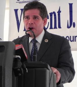 Councilmember Vincent Gentile says there is a lot to savor in the new city budget. Eagle file photo by Paula Katinas