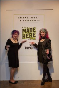 International hair color mavens Tish and Snooky of Manic Panic.