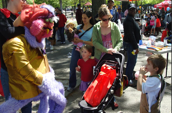 This year’s Puppetry Arts Festival will take place in Park Slope on June 25. Photo courtesy of Tim Young