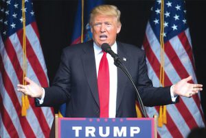 Donald Trump. AP photo