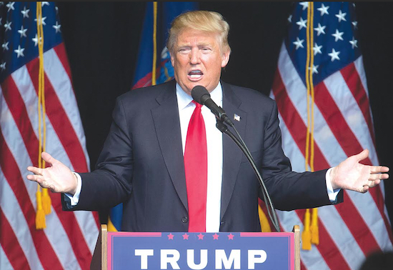 Donald Trump. AP photo