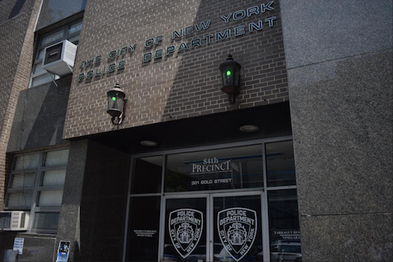 Despite reports emphasizing crime near Brooklyn Bridge Park, crime within the 84th Precinct, which includes the neighborhoods of Brooklyn Heights, Boerum Hill, Vinegar Hill and the Farragut Houses, is down more than 13 percent so far in 2016, the ninth biggest decrease among New York City neighborhoods. Eagle photo by Rob Abruzzese
