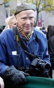 Bill Cunningham, a longtime fashion photographer for The New York Times known for taking pictures of everyday people on the streets of New York, died on June 25 after suffering a stroke. He was 87. AP Photo/Richard Drew, File
