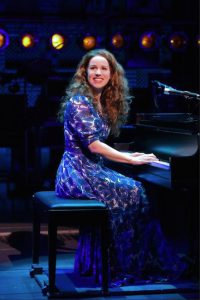 Chilina Kennedy as Carole King in “BEAUTIFUL — The Carole King Musical.” Photo by Joan Marcus, courtesy of Mayor’s Office of Media and Entertainment
