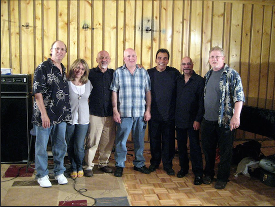 From left: Phil Curcuru, Christina Dempsey, Jim Ceribello, the late Joe Curcuru, Roger Fiorentino, Lou DiNatale and Stu Seiderman. Photos by Michael Curcuru