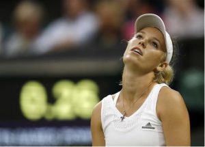 Tennis star Caroline Wozniacki celebrates her birthday today. AP Photo/Ben Curtis