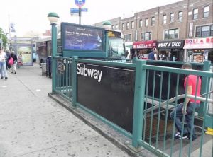 Plans for the construction of a street-level elevator to accommodate subway riders seeking access to the underground R train station at 86th Street are included in the MTA’s 2015-2019 Capital Plan. Eagle file photo by Paula Katinas