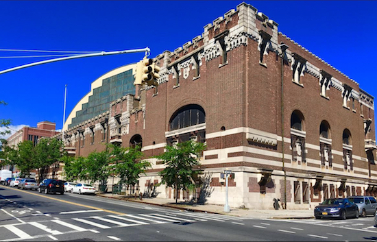 The Crown Heights South Association will propose city landmark designation for an area called the Armory District, named in honor of the Bedford Union Armory, shown here. Eagle photos by Lore Croghan