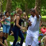 Festivalgoers dance at last year’s Brooklyn Music Festival. Photos courtesy of What's Up New York Nora Rodriguez-Cortez