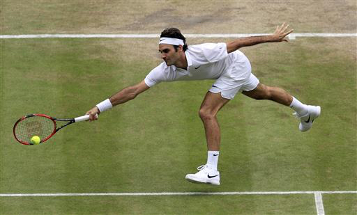 Tennis legend Roger Federer celebrates his birthday today. Adam Davy/Pool Photo via AP