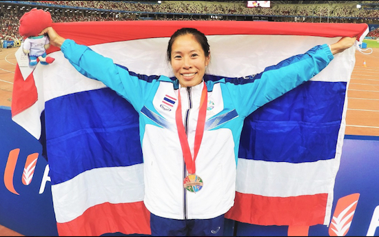 Brooklyn Friends School physical education instructor Jane Vongvorachoti became the first-ever woman from Thailand to complete the Olympic marathon in Rio de Janeiro, Brazil. Photo courtesy of Jane Vongvorachoti