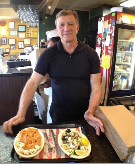Rocco Bruno says he will miss the restaurant’s customers. Photo courtesy of Camille Loccisano