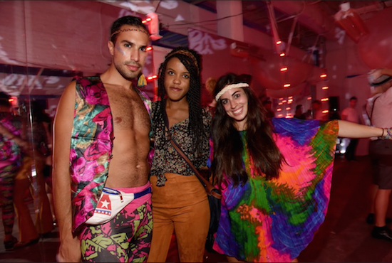 Attendees turn out to “I Feel Love” in eccentric attire. All photos by Getty Images for Republic Record