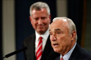 New York City might never tell the public if the police officer at the center of the Eric Garner chokehold death case is disciplined. Police Commissioner William Bratton said Wednesday the results of any potential disciplinary trial against Officer Daniel Pantaleo "would not be publicly available," though he predicted they probably would eventually "get out" somehow. AP Photo/Mary Altaffer, File