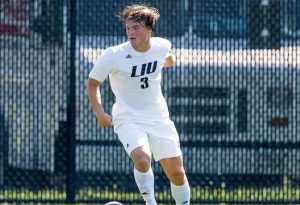 Freshman Maruis Koss was named the NEC’s Rookie of the Week after providing the equalizer in LIU-Brooklyn’s 1-1 draw at Howard University on Sunday in our nation’s capital. Photo courtesy of LIU-Brooklyn athletics