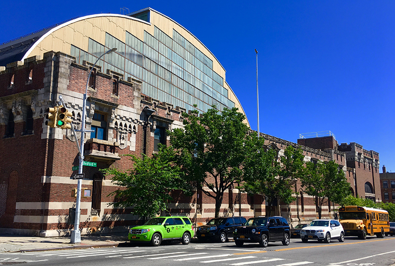 The Bedford-Union Armory in Crown Heights Eagle file photo by Lore Croghan