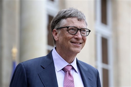Microsoft founder Bill Gates celebrates his birthday today. AP Photo/Kamil Zihnioglu