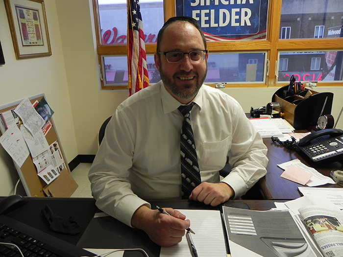 State Sen. Simcha Felder raised eyebrows with his decision to caucus with Republicans in Albany. Eagle file photos by Paula Katinas