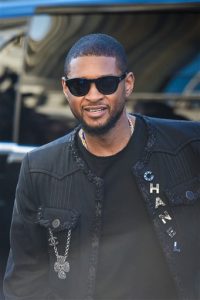 Singer Usher celebrates his birthday today. AP Photo/Zacharie Scheurer