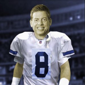 Hall of Fame quarterback and broadcaster Troy Aikman celebrates his birthday today. Photos stylized by August Gibbs