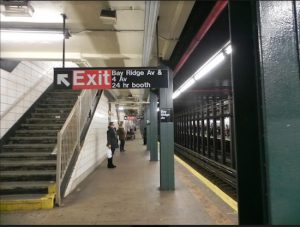 While the news that the Bay Ridge Avenue station will be getting a whole new look is welcome news for many riders, the fact that the station will have to close for a time will likely mean headaches for commuters. Eagle photo by Paula Katinas