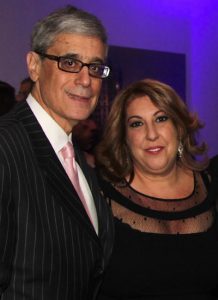 Aimee Richter with her former boss Steve Cohn at the Brooklyn Bar Association’s annual dinner in 2015. Eagle photo by Mario Belluomo