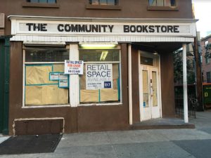 The front of the former Community Bookstore. Eagle file photo by Scott Enman