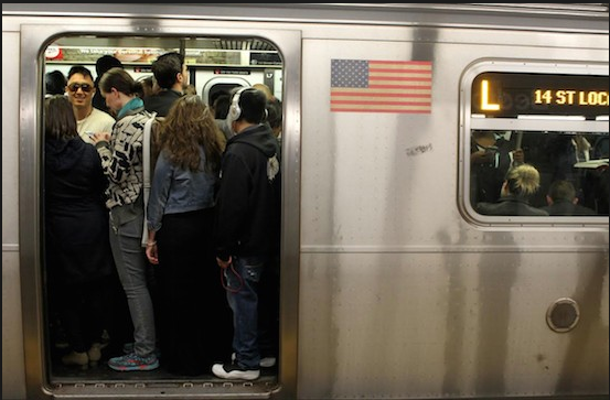 The L train forum will be held this Tuesday. AP file photo