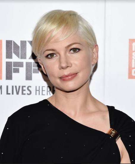 Actress Michelle Williams, shown in this October 2016 photo, is making progress with the renovation of her Victorian Flatbush house. Photo by Evan Agostini/Invision/AP