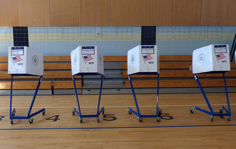 Federal monitors will be overseeing polls in Brooklyn and Queens during Tuesday’s general election. Photo by Mary Frost