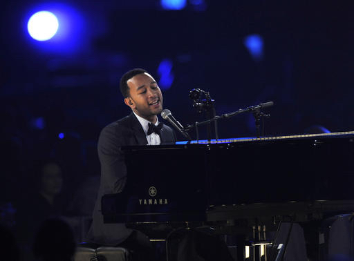 Singer John Legend celebrates his birthday today. Photo by Chris Pizzello/Invision/AP, File