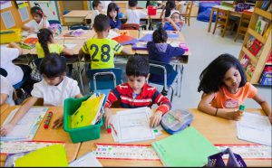 Kindergarten is mandatory in New York City, and the application season has just begun. Photo courtesy of the NYC Department of Education