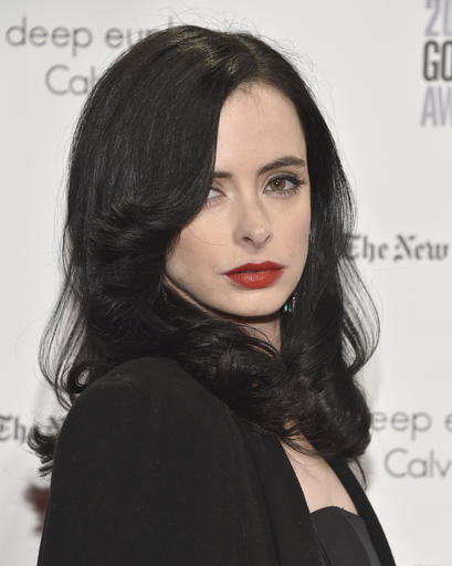 Actress Krysten Ritter celebrates her birthday today. Photo by Evan Agostini/Invision/AP