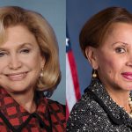 U.S. Reps. Carolyn Maloney (left) and Nydia Velázquez. Photos courtesy of the offices of Maloney and Velázquez