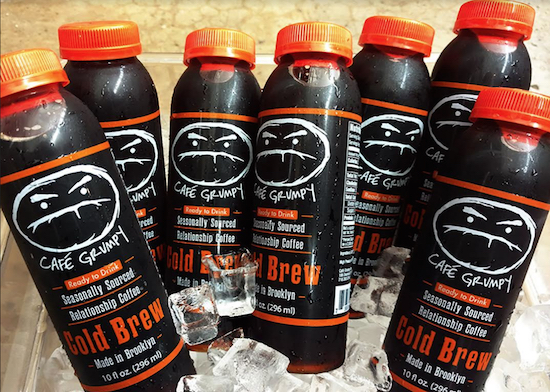 Café Grumpy cold brew — the Brooklyn Chamber of Commerce’s Brooklyn-Made award-winning beverage. Photo courtesy of Café Grumpy