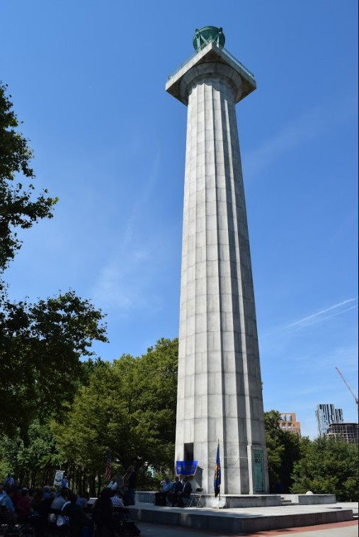 Brooklyn’s iconic Prison Ship Martyrs’ Monument in Fort Greene Park could become a national monument. A meeting will be held on the process on Jan. 31. Eagle photo by Rob Abruzzese