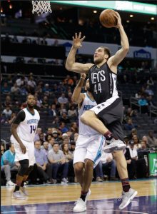 Bojan Bogdanovic was traded to Washington on Wednesday, garnering the league-worst Nets an additional first-round pick in the 2017 NBA Draft. AP photo