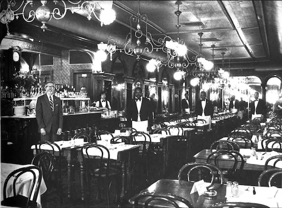 Gone but not forgotten: Here's beloved Downtown Brooklyn restaurant Gage & Tollner in an undated photo. Photo courtesy of the Edward Dewey estate