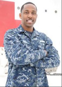Petty Officer 1st Class Valdivio Reid of Brooklyn. Photo courtesy of the U.S. Navy